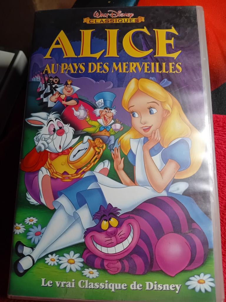 Originele VHS-tape „Alice in Wonderland”, Alle leeftijden, Ophalen of Verzenden, Gebruikt, Overige genres