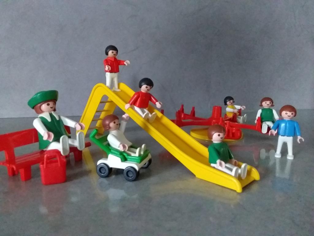 Playmobil speeltuin, Kinderen en Baby's, Speelgoed | Playmobil, Ophalen, Gebruikt