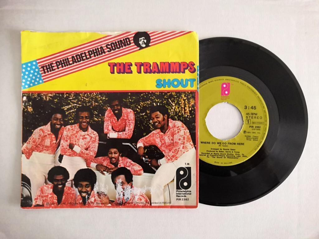 THE TRAMMPS - Where do we go from here (45t), Enlèvement ou Envoi, Comme neuf