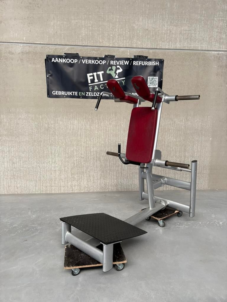 Gym80 power squat hack squat, Sport en Fitness, Fitnessmaterialen, Ophalen, Zo goed als nieuw
