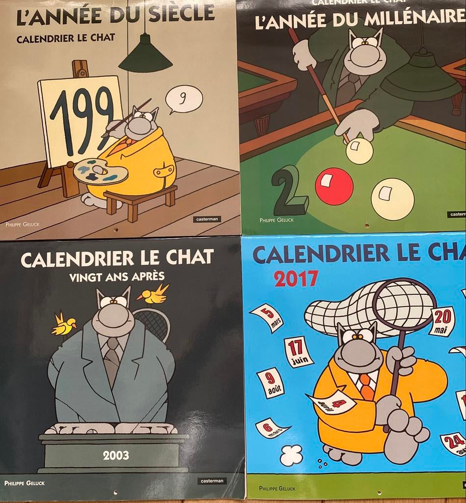 Calendriers Le Chat, Livres, BD, Envoi, Comme neuf