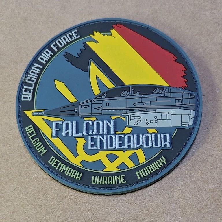 350 SQN « Opération FalconEndeavor », Collections, Enlèvement ou Envoi, Armée de l'air, Emblème ou Badge