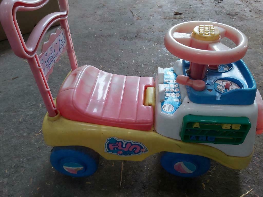 eerste loopauto, Ophalen, Gebruikt, Loopvoertuig