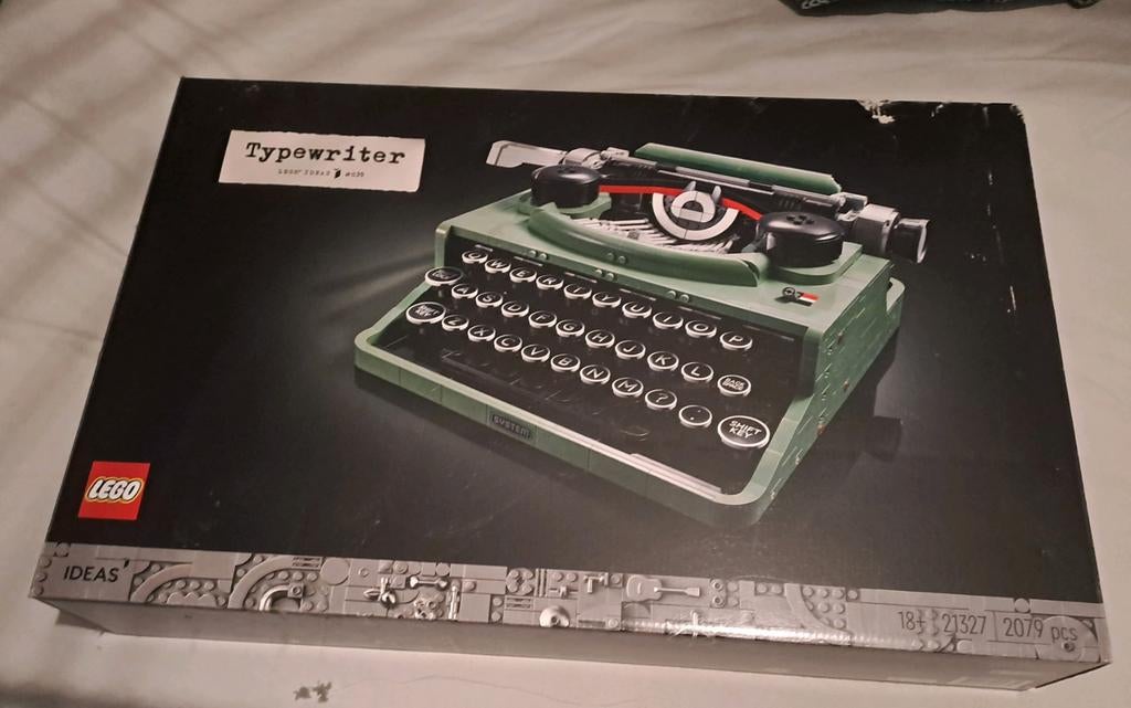 Lego Typewriter, Ophalen, Inclusief doos, Lego