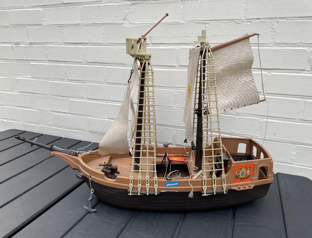 Playmobil piratenboot, Kinderen en Baby's, Speelgoed | Playmobil, Ophalen of Verzenden, Gebruikt, Los Playmobil
