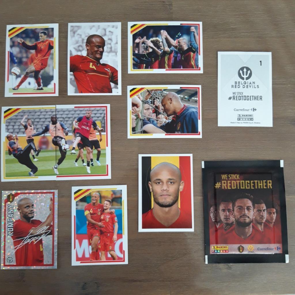 Panini stickers Vincent Kompany, Ophalen of Verzenden, Nieuw, Poster, Plaatje of Sticker