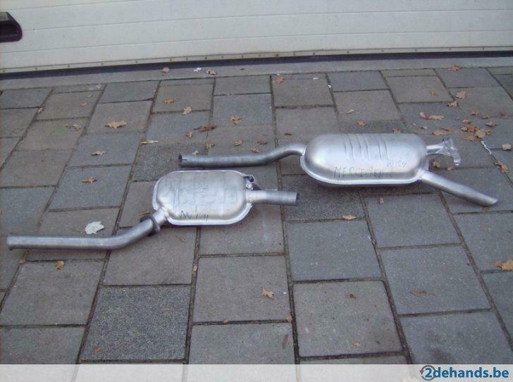 nieuwe UITLAAT uitlaten incl.montage mercedes w124 250d €, Auto-onderdelen, Nieuw, Mercedes-Benz