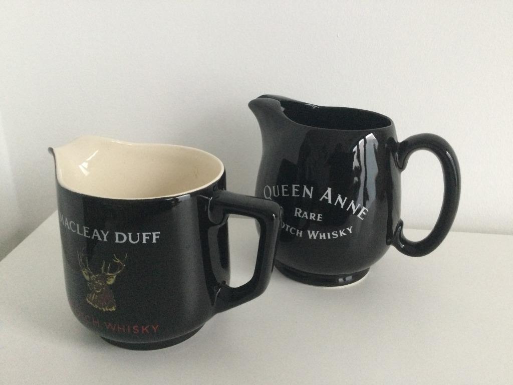 Twee Queen Anne en Macleay Duff Whisky kruiken/karaffen, Verzamelen, Ophalen of Verzenden