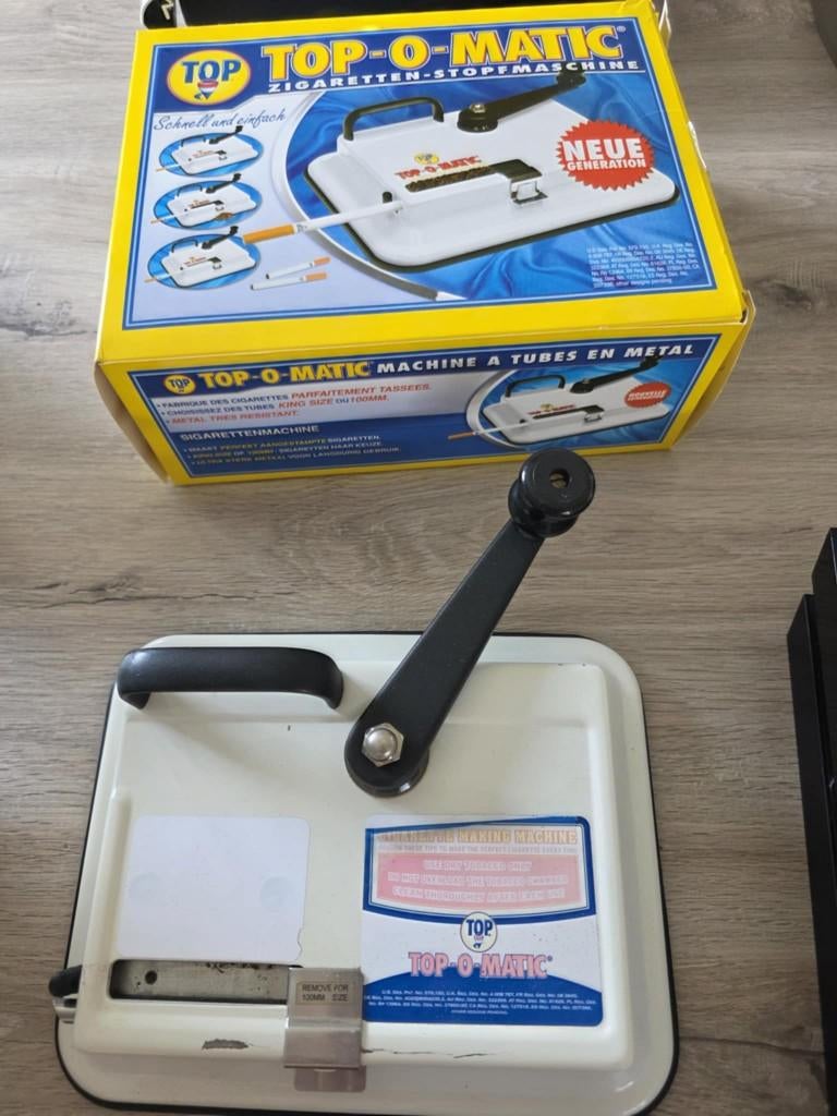 sigarettenmaker, Ophalen, Zo goed als nieuw