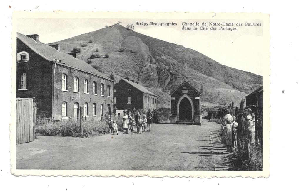 Strépy-Bracquegnies NA19: Chapelle de ND des Pauvres, Envoi, 1920 à 1940, Non affranchie, Hainaut