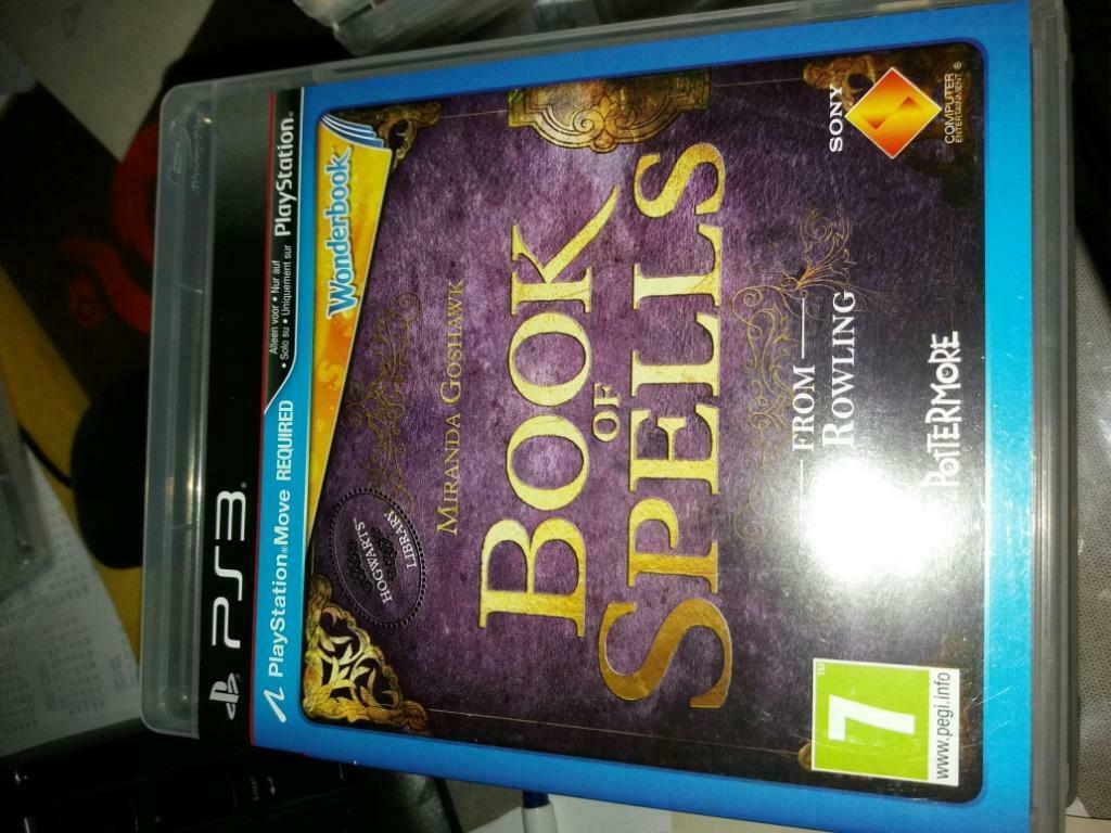 ps3 game Wonderbook Book of Spells & het Wonderbook, Games en Spelcomputers, Games | Sony PlayStation 3, Zo goed als nieuw, Ophalen of Verzenden