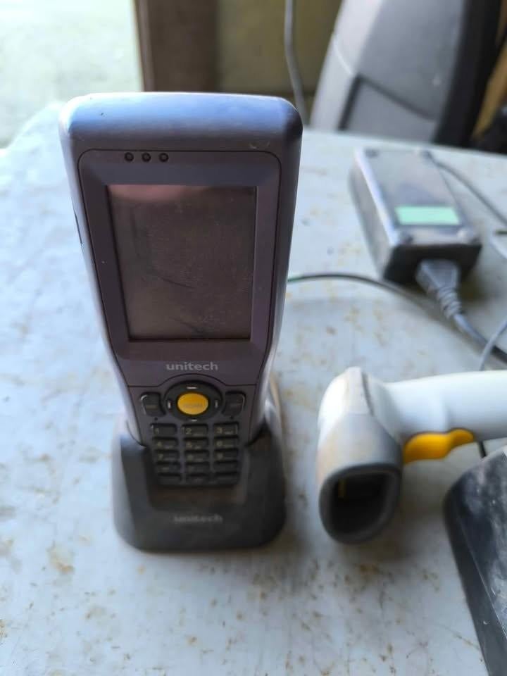 Unitech scanner en datalogic-oplader:, Ophalen, Gebruikt, Gereedschap of Accessoires