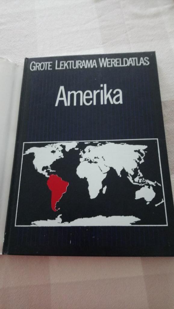 Wereldatlas Amerika, Boeken, Atlassen en Landkaarten, Ophalen, Zo goed als nieuw