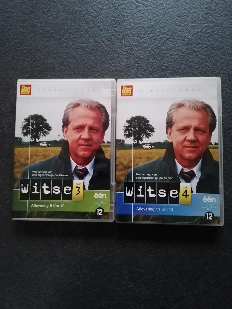 DVD Witse dvd 3 + 4, Ophalen of Verzenden, Zo goed als nieuw