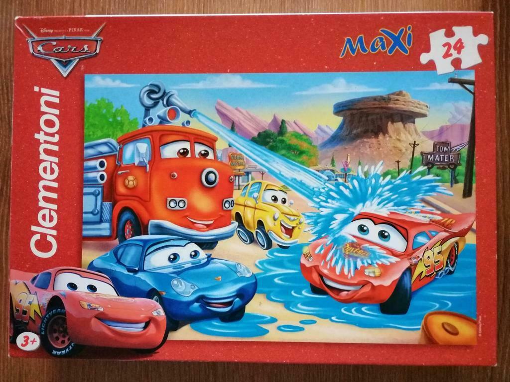 Vloerpuzzel cars 24 stukken, Kinderen en Baby's, Speelgoed | Kinderpuzzels, Ophalen of Verzenden, Zo goed als nieuw