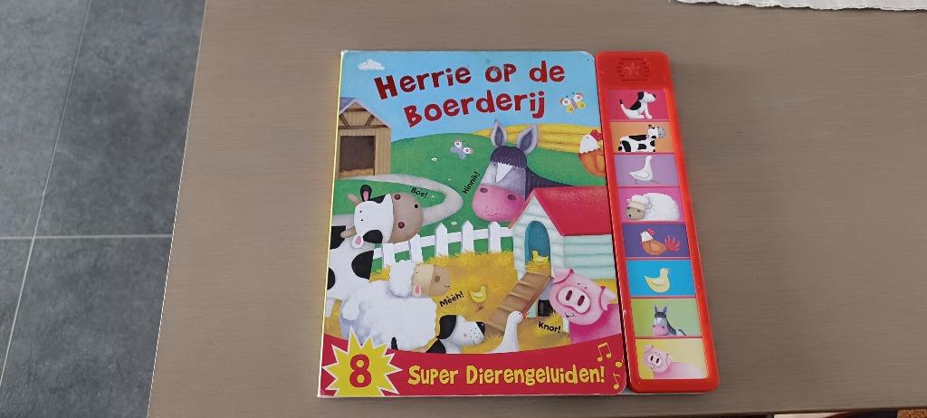 Muziekboekje dieren, Ophalen, Zo goed als nieuw, Uitklap-, Voel- of Ontdekboek