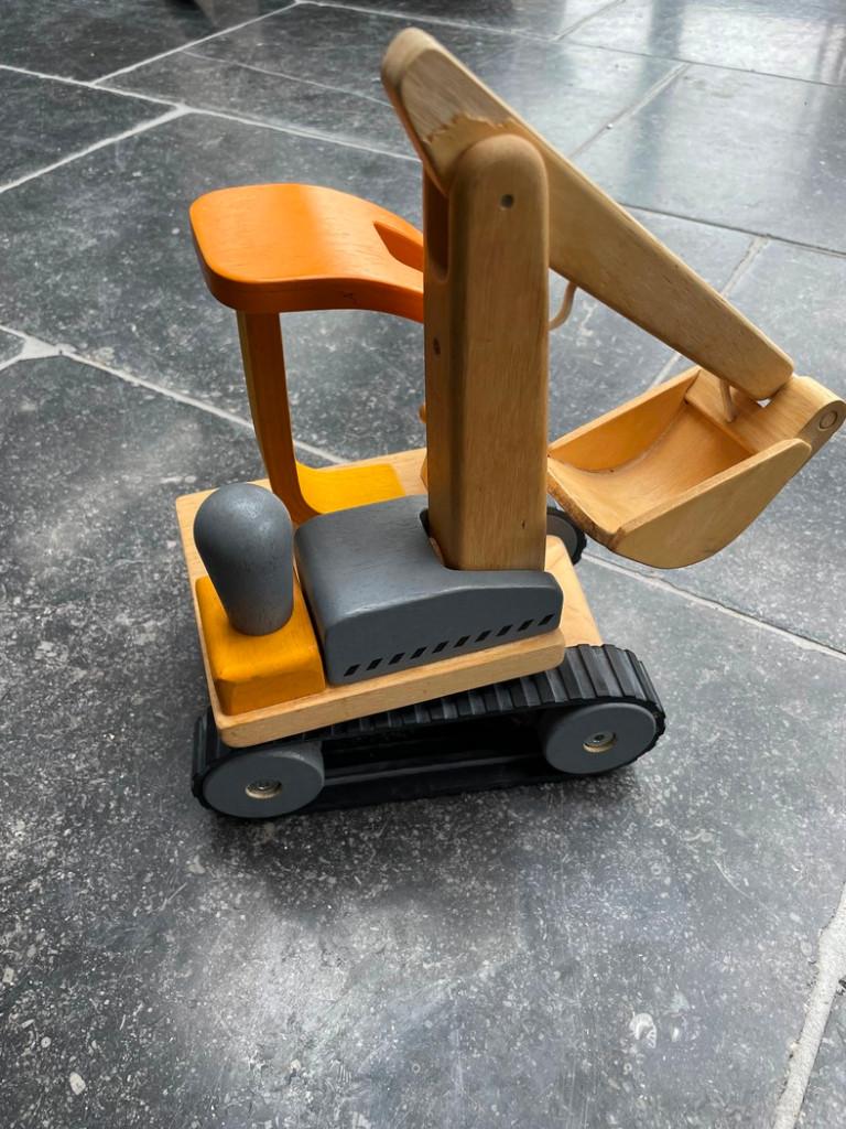 houten kraan plantoys, Ophalen of Verzenden
