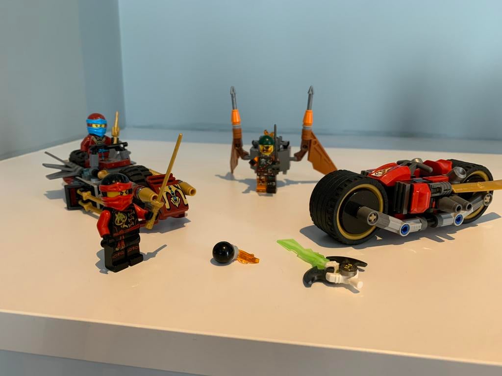 Lego Ninjago - De Ninja-fietsjacht - 70600, Ophalen of Verzenden, Lego