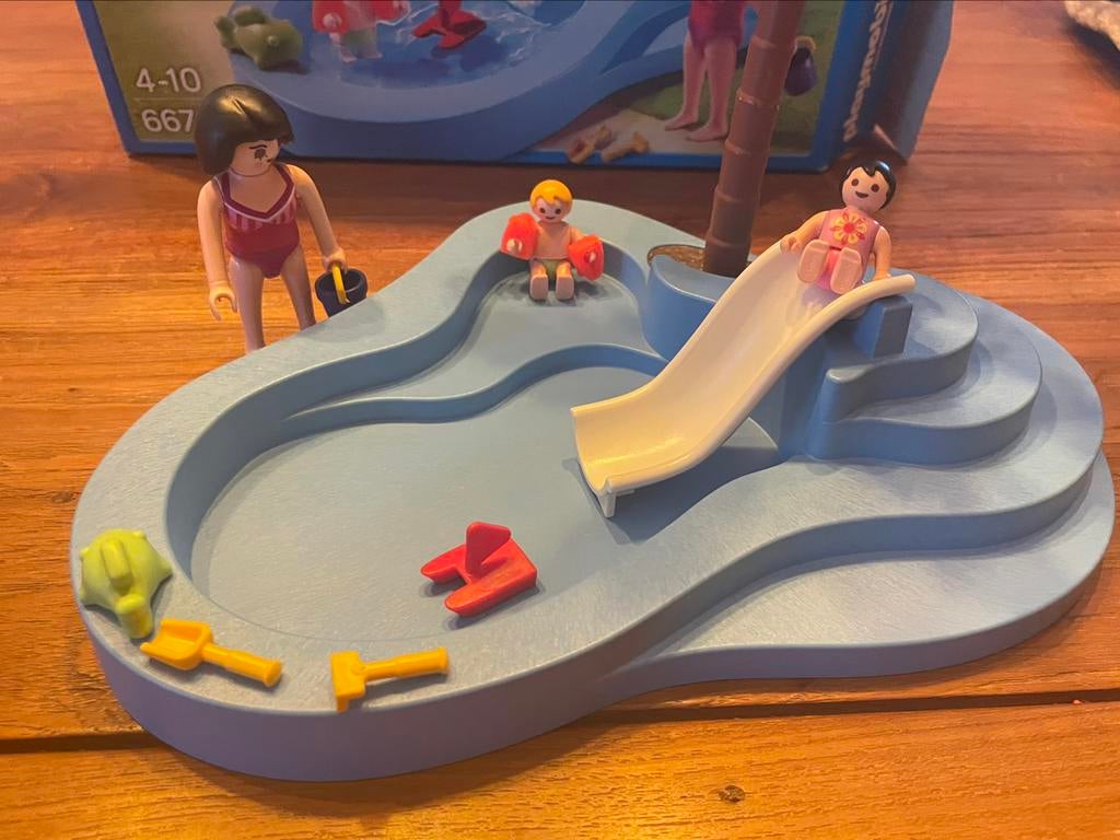 Playmobil 6673 lit d'été avec toboggan, Enlèvement ou Envoi, Comme neuf, Ensemble complet