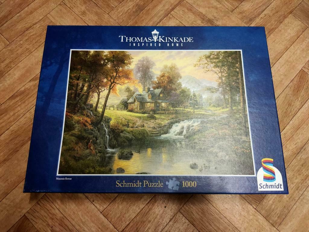 Puzzels 1000 stukjes, Ophalen of Verzenden, 500 t/m 1500 stukjes, Gebruikt, Legpuzzel