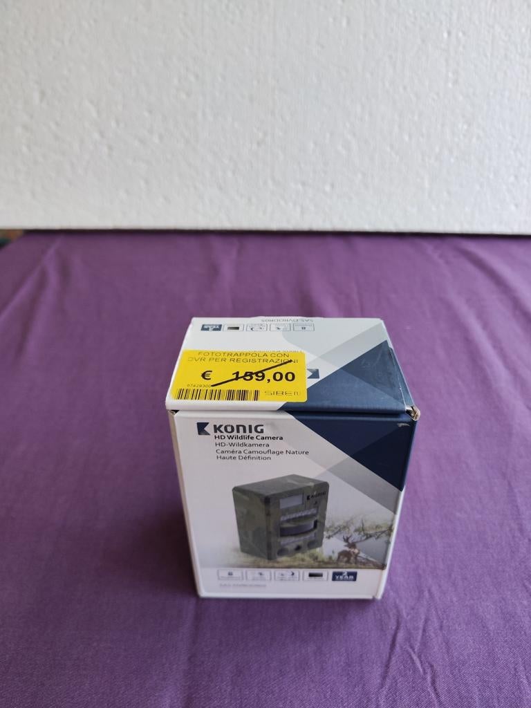 Caméra Chasse Détecteur de Gibier
Camouflage  ( mini sd 32 g, TV, Hi-fi & Vidéo, Enlèvement ou Envoi, Neuf