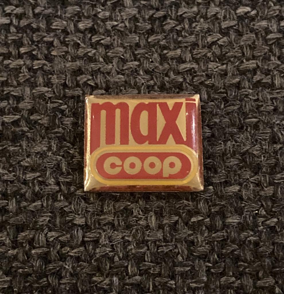 PIN - MAXI COOP, Verzamelen, Verzenden, Gebruikt, Overige onderwerpen, Speldje of Pin