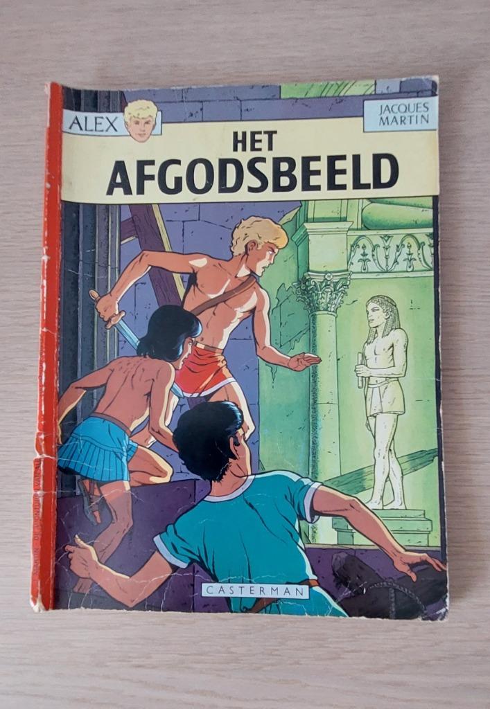 Strip Alex - het afgodsbeeld, Enlèvement ou Envoi, Une BD, Jacques Martin, Utilisé