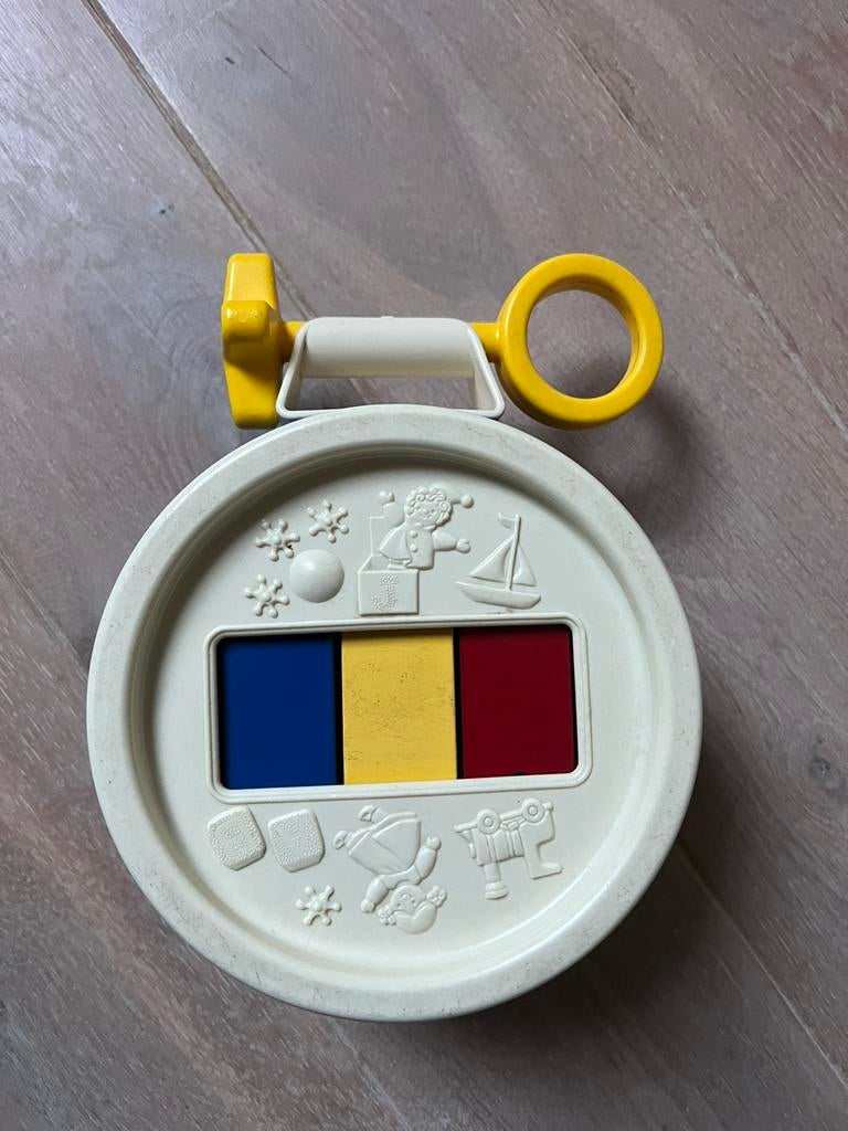Oude speelset trommel & xylofoon in 1 van Fisher-Price, Kinderen en Baby's, Speelgoed | Fisher-Price, Ophalen of Verzenden, Gebruikt