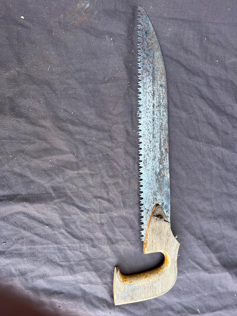 Antieke zaag, Antiek en Kunst, Antiek | Gereedschap en Instrumenten, Ophalen of Verzenden
