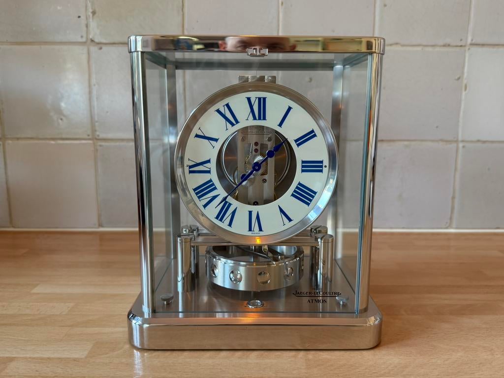 Prachtige Jaeger LeCoultre Atmos Caliber 560 Q5102201 Klok, Ophalen of Verzenden