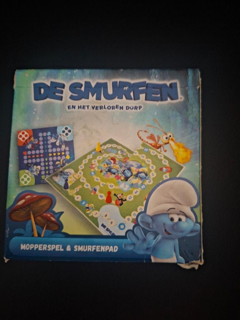 De smurfen mini gezelschapsspel 3€ (nieuw in doos), Enlèvement, Neuf
