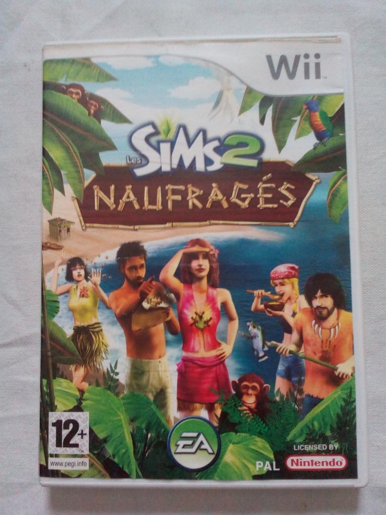 Les Sims 2 Naufragés, Consoles de jeu & Jeux vidéo, Jeux | Nintendo Wii, Enlèvement ou Envoi, Utilisé, Plateforme, À partir de 12 ans