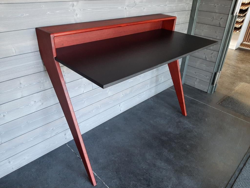 Bureau de Créateur Pièce Unique en Padouk Massif & Valchroma, Enlèvement, Comme neuf