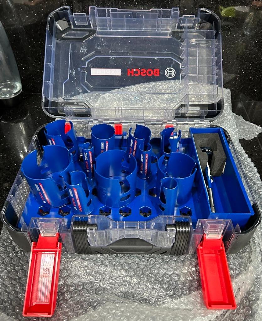 Bosch 2 608 900 489 scie de forage 15 pièce(s), Scie à trou, Neuf, 30 à 70 mm, Enlèvement, Autres types