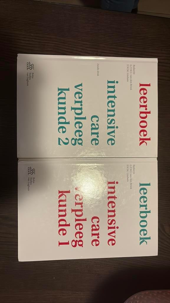 Boeken intensive care verpleging, Boeken, Ophalen of Verzenden