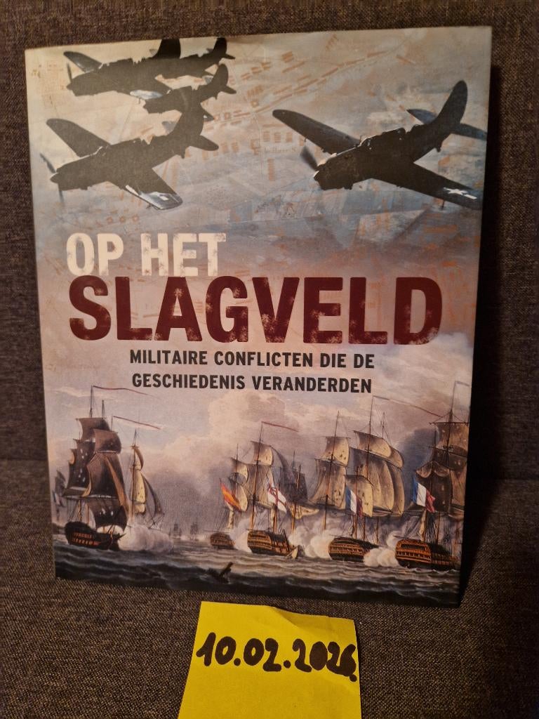 Boek Op het slagveld - Militaire conflicten, Ophalen of Verzenden, Nieuw