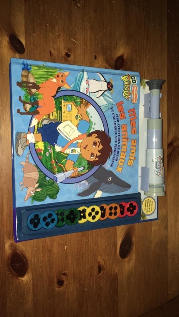 Jeu livre Buki "mes amis les animaux", Enlèvement, Comme neuf, Découverte