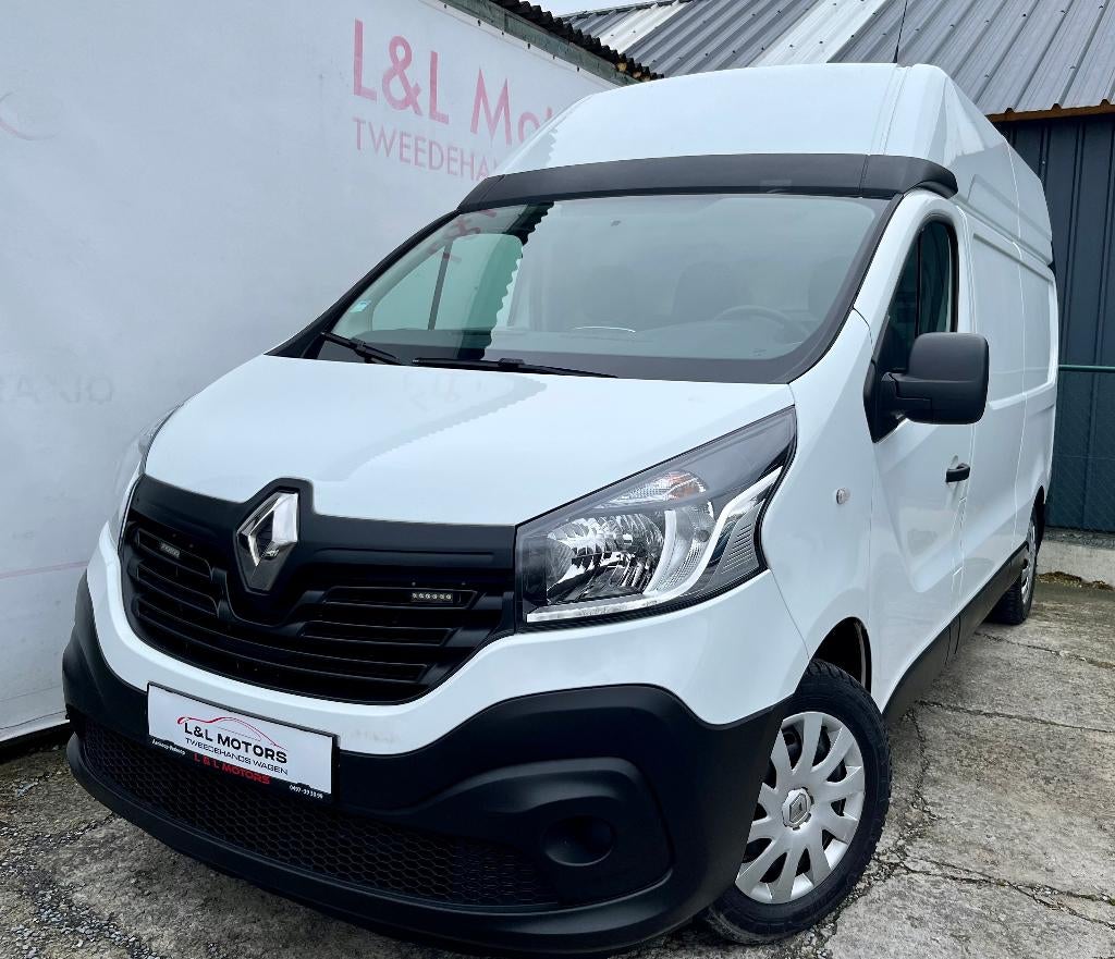Renault Trafic L2H3 1.6D 145pk 3Plaat*Navi Airco*Btw Incl.*, Auto's, Voorwielaandrijving, Stof, 4 cilinders, Wit