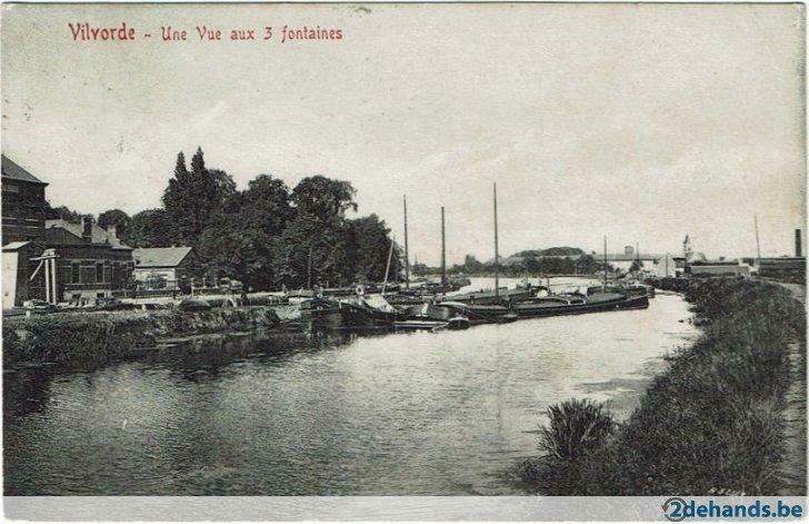 Vilvoorde Vilvorde Une Vue aux 3 Fontaines 1908 (RV2), Collections, Envoi