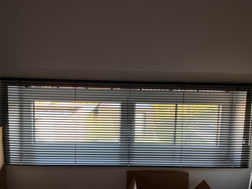 Store en aluminium sur mesure 25 mm (2 pièces), Enlèvement ou Envoi, Comme neuf