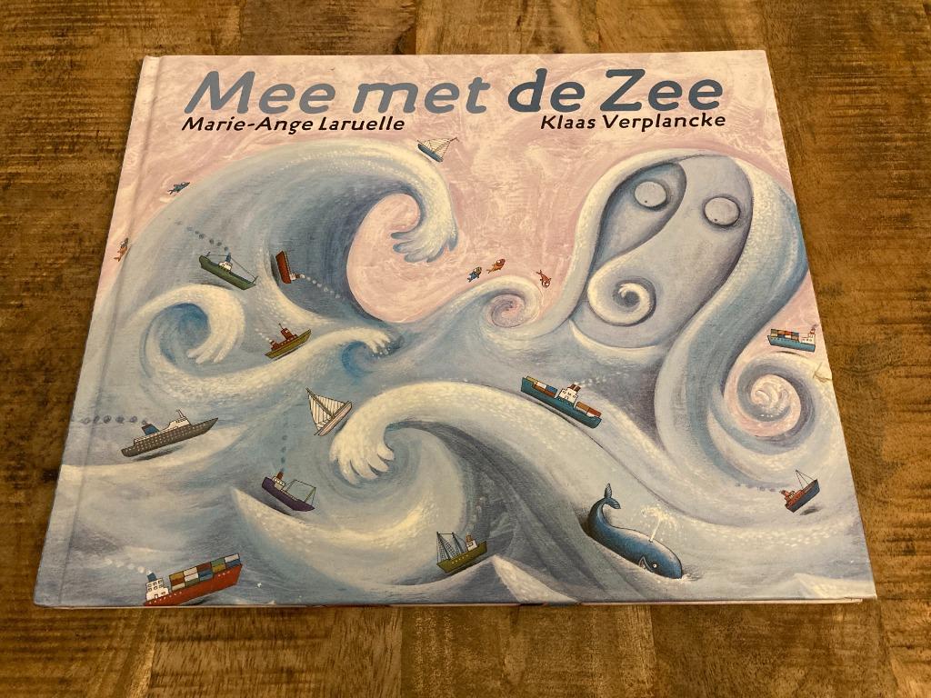 Prentenboek - Mee met de Zee - Klaas Verplancke, Ophalen of Verzenden, Gelezen, Klaas Verplancke, Prentenboek