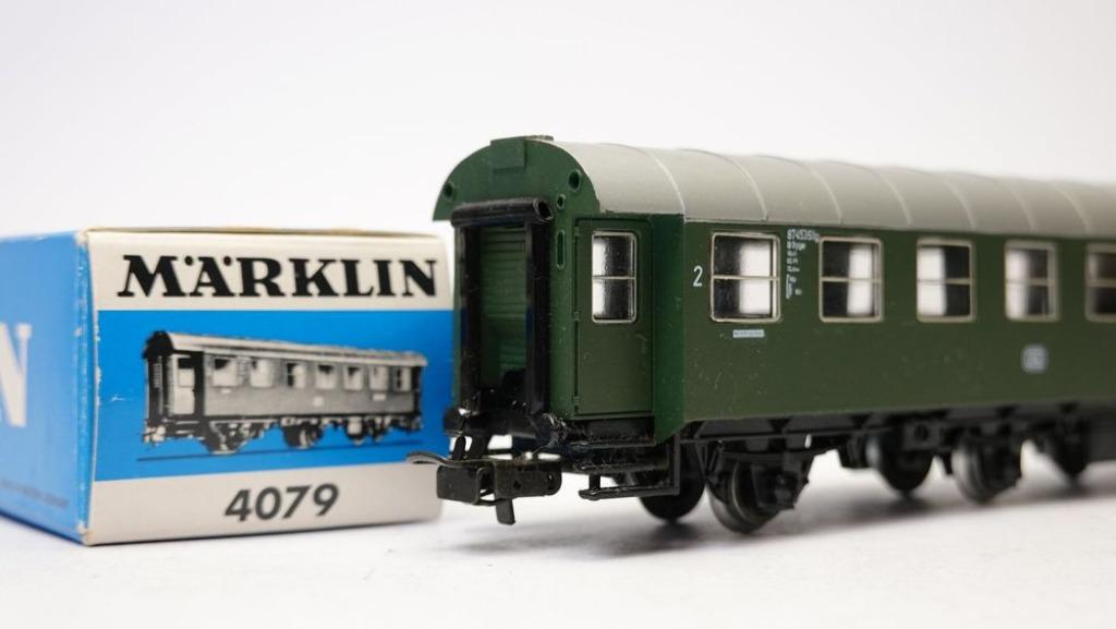 4079 Marklin HO - Umbauwagen/Voiture passagier 2ieme classe, Marklin, Goppingen, Wagon, Ophalen of Verzenden