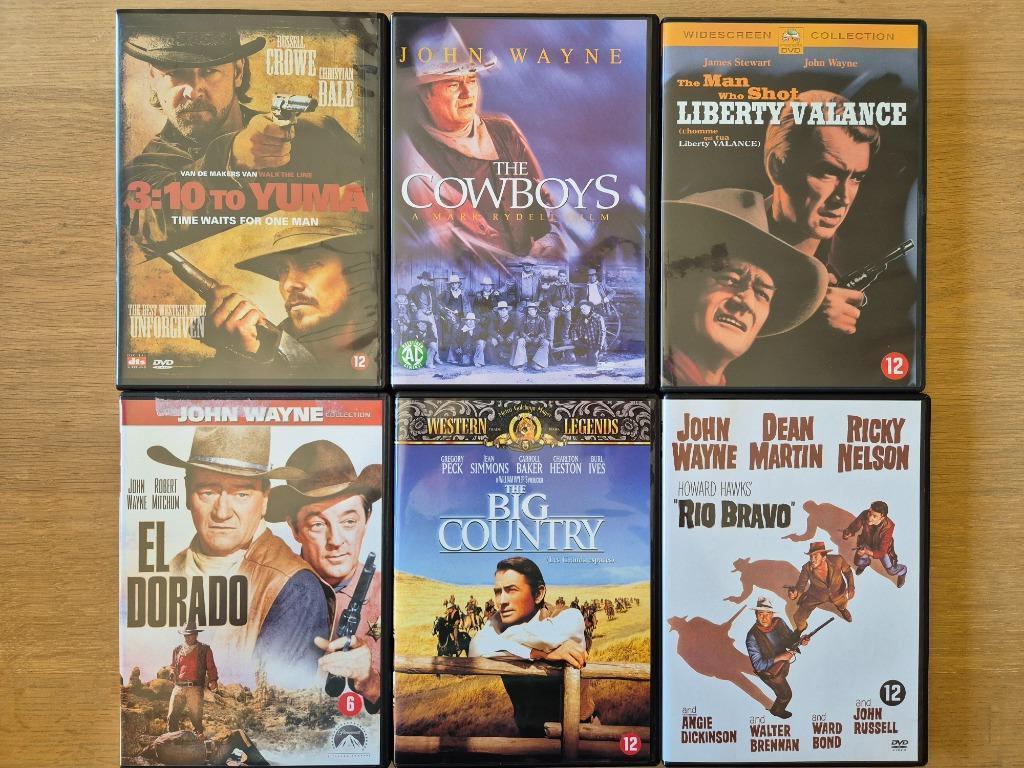 6 DVD - genre western (nieuw), Enlèvement ou Envoi