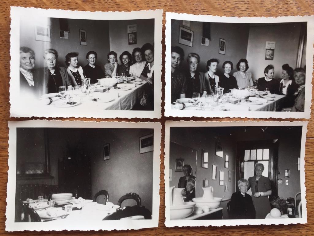 set/37 photos Kwatrecht-Wetteren, Sint-Lodewijk 1944-1946, Enfant, Enlèvement ou Envoi, Photo, Utilisé
