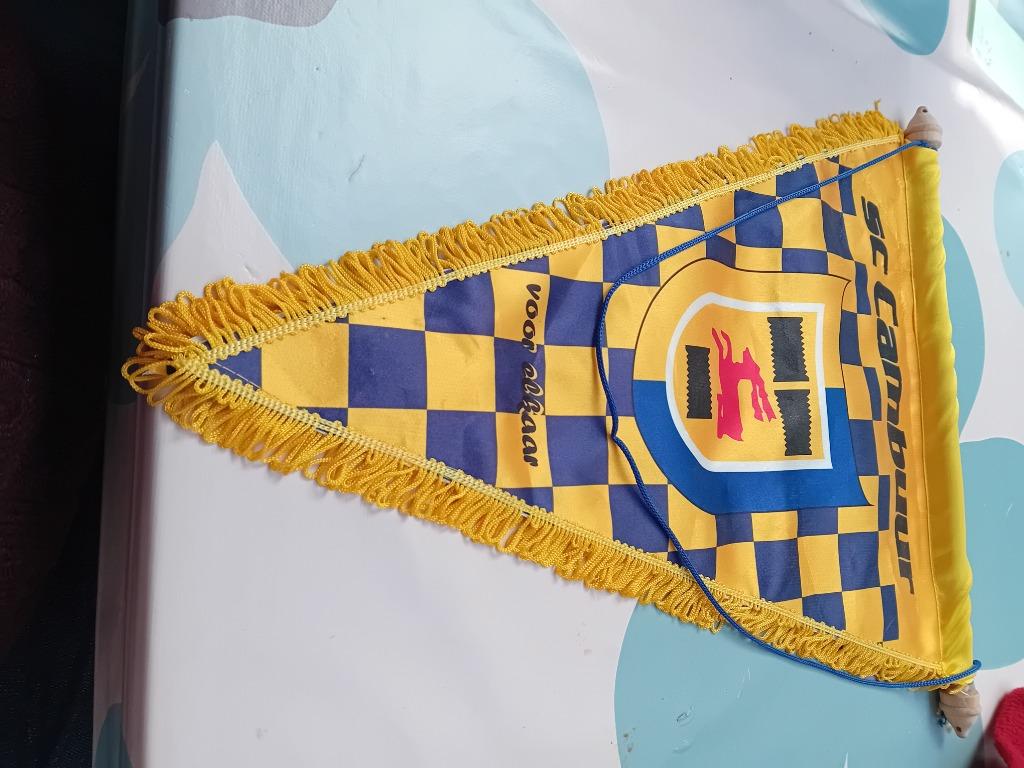 Vaandel sc cambuur, Diversen, Vlaggen en Wimpels, Ophalen, Gebruikt