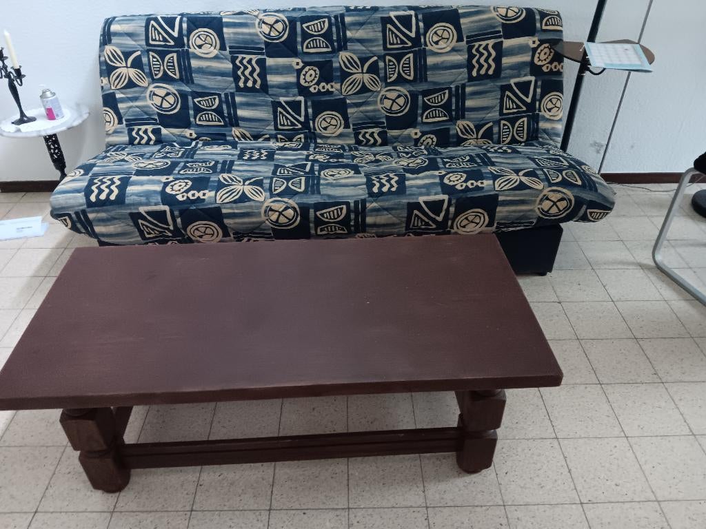 Table salon, 100 à 150 cm, Bois, Comme neuf, Enlèvement