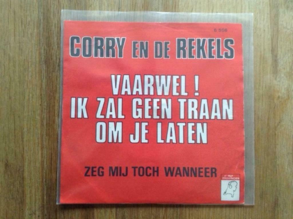 single corry en de rekels, Ophalen of Verzenden, 7 inch, Nederlandstalig, Single