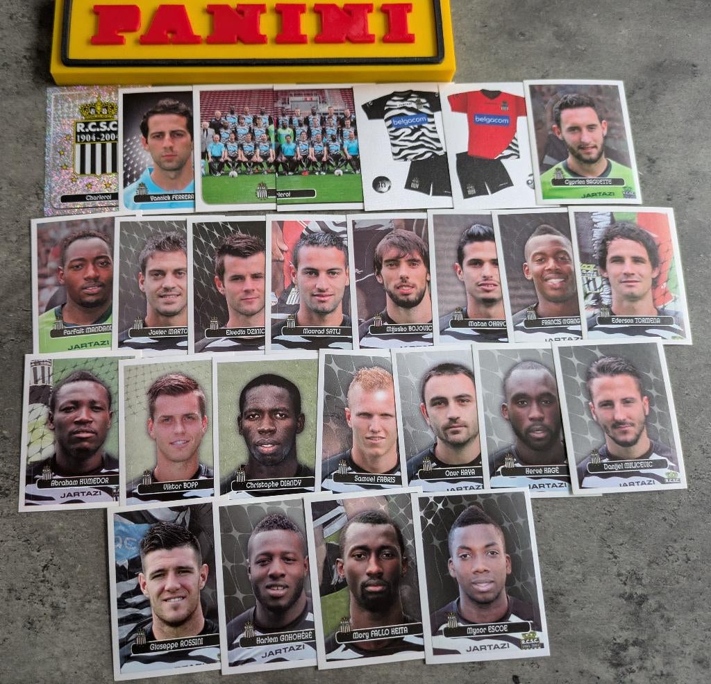 Panini FOOTBALL 2013 26 AUTOCOLLANTS SP.CHARLEROI FOOTBALL, Enlèvement ou Envoi, Neuf