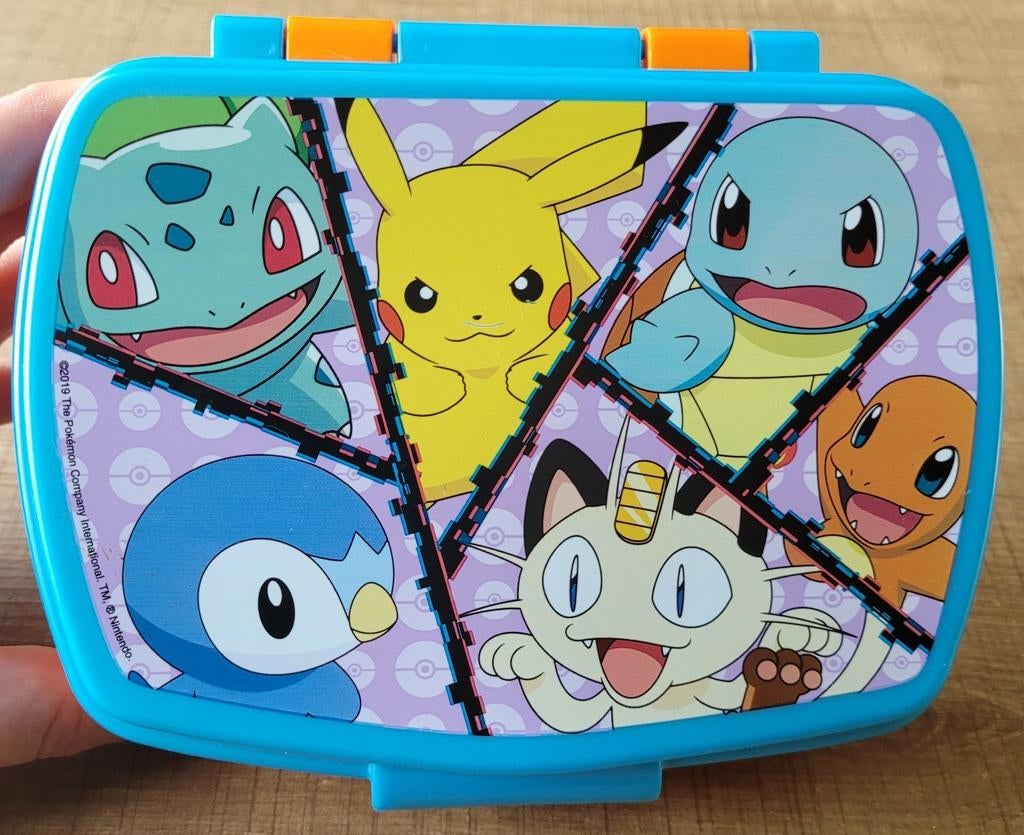 Pokémon bewaardoos/ brooddoos, Verzamelen, Ophalen of Verzenden, Zo goed als nieuw, Tv, Gebruiksvoorwerp