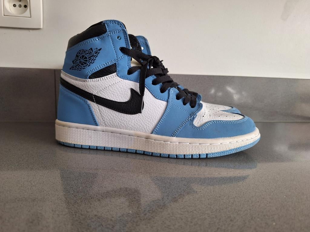 Air jordan 1 retro high university blue maat 40, Blauw, Nike, Ophalen of Verzenden, Zo goed als nieuw